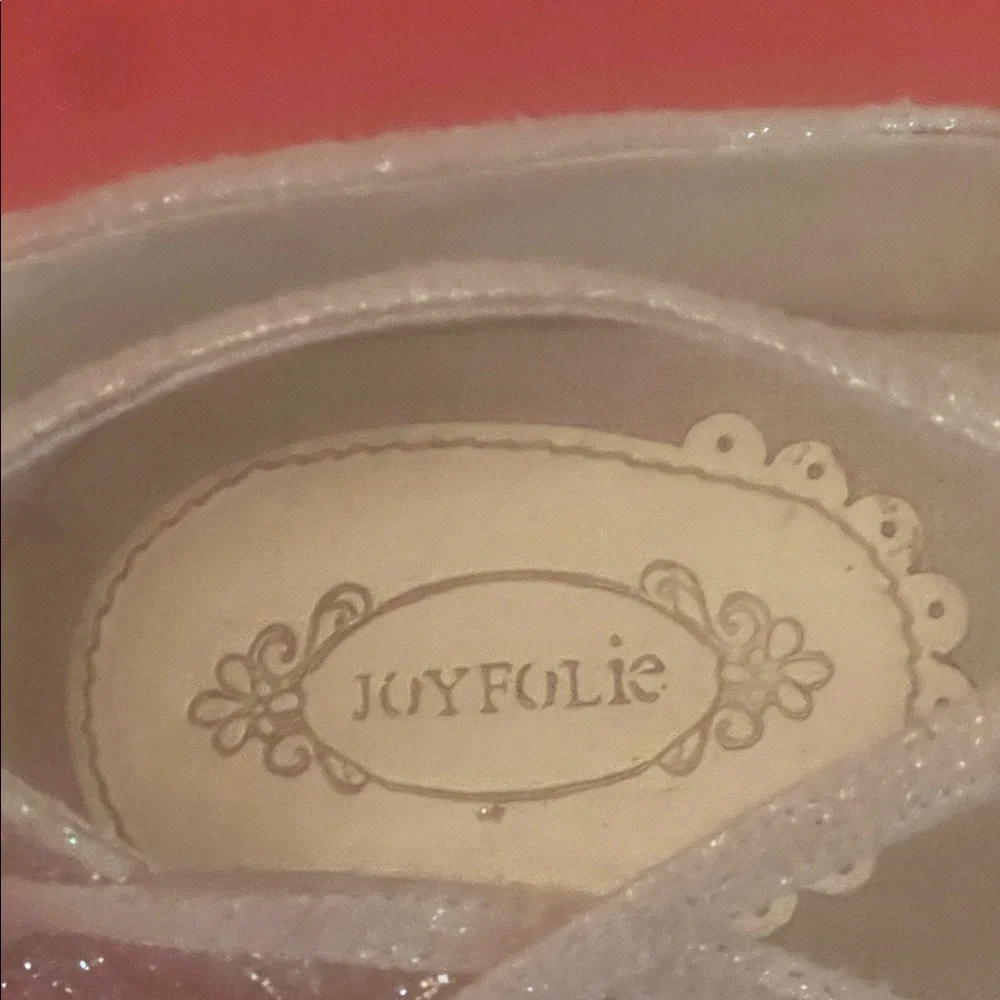 Joyfolie Sparkling Gold Sandals - Picture 2 of 12